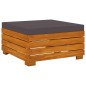 vidaXL Set Divani da Giardino 6 pz con Cuscini in Massello di Acacia vidaXL Set Divani da Giardino 6 pz con Cuscini in Massello di Acacia