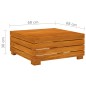 vidaXL Set Divani da Giardino 7 pz con Cuscini in Massello di Acacia vidaXL Set Divani da Giardino 7 pz con Cuscini in Massello di Acacia