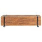 vidaXL Mobile Porta TV 110x30x32,5 cm in Legno Massello di Teak vidaXL Mobile Porta TV 110x30x32,5 cm in Legno Massello di Teak