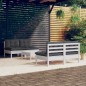 vidaXL Set Divani da Giardino 5 pz con Cuscini Antracite Legno di Pino vidaXL Set Divani da Giardino 5 pz con Cuscini Antracite Legno di Pino