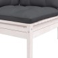 vidaXL Set Salotto da Giardino con Cuscini 8 pz Legno Massello di Pino vidaXL Set Salotto da Giardino con Cuscini 8 pz Legno Massello di Pino