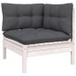 vidaXL Set Divani da Giardino 8 pz con Cuscini Legno Massello di Pino vidaXL Set Divani da Giardino 8 pz con Cuscini Legno Massello di Pino