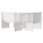 vidaXL Set da Pranzo 3 pz REINE Bianco in Legno Massello di Pino vidaXL Set da Pranzo 3 pz REINE Bianco in Legno Massello di Pino