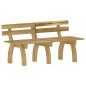 vidaXL Set da Pranzo da Giardino 5 pz in Legno di Pino Impregnato vidaXL Set da Pranzo da Giardino 5 pz in Legno di Pino Impregnato