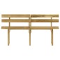 vidaXL Set da Pranzo da Giardino 5 pz in Legno di Pino Impregnato vidaXL Set da Pranzo da Giardino 5 pz in Legno di Pino Impregnato