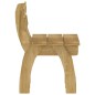 vidaXL Set da Pranzo da Giardino 5 pz in Legno di Pino Impregnato vidaXL Set da Pranzo da Giardino 5 pz in Legno di Pino Impregnato