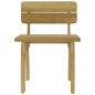 vidaXL Set da Pranzo da Giardino 5 pz in Legno di Pino Impregnato vidaXL Set da Pranzo da Giardino 5 pz in Legno di Pino Impregnato