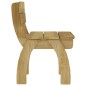 vidaXL Set da Pranzo da Giardino 5 pz in Legno di Pino Impregnato vidaXL Set da Pranzo da Giardino 5 pz in Legno di Pino Impregnato