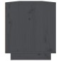 Mobile Porta TV Grigio 110x34x40 cm in Legno Massello di Pino