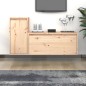 vidaXL Mobili Porta TV 2 pz in Legno Massello di Pino vidaXL Mobili Porta TV 2 pz in Legno Massello di Pino