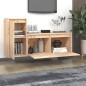 vidaXL Mobili Porta TV 2 pz in Legno Massello di Pino vidaXL Mobili Porta TV 2 pz in Legno Massello di Pino