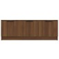 Mobile TV Marrone Rovere 102x35x36,5 cm in Legno Multistrato