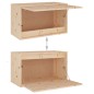 vidaXL Mobili Porta TV 5 pz in Legno Massello di Pino vidaXL Mobili Porta TV 5 pz in Legno Massello di Pino