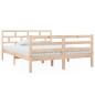 vidaXL Giroletto in Legno Massello di Pino 140x190 cm