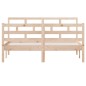 vidaXL Giroletto in Legno Massello di Pino 140x190 cm