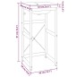 vidaXL Telaio per Lavabo da Bagno con Lavabo Integrato Bianco in Ferro vidaXL Telaio per Lavabo da Bagno con Lavabo Integrato Bianco in Ferro