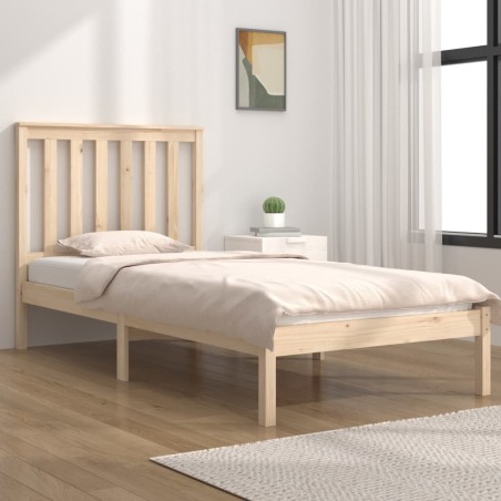 vidaXL Giroletto in Legno Massello di Pino 100x200 cm