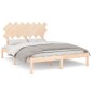 vidaXL Giroletto 140x200 cm in Legno Massello vidaXL Giroletto 140x200 cm in Legno Massello