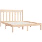 vidaXL Giroletto in Legno Massello 140x190 cm