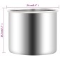 Camera a Vuoto in Acciaio Inox 7,4 L