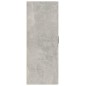 Mobile Pensile Grigio Cemento 69,5x34x90cm in Legno Multistrato Mobile Pensile Grigio Cemento 69,5x34x90cm in Legno Multistrato