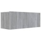 vidaXL Set di Mobili Porta TV 6 pz Grigio Sonoma in Legno Multistrato vidaXL Set di Mobili Porta TV 6 pz Grigio Sonoma in Legno Multistrato