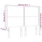 vidaXL Testiere 4 pz Grigie 72x5x78/88 cm in Similpelle vidaXL Testiere 4 pz Grigie 72x5x78/88 cm in Similpelle