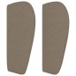 vidaXL Testiera ad Orecchio Tortora 83 x 23 x 78/88 cm in Tessuto vidaXL Testiera ad Orecchio Tortora 83 x 23 x 78/88 cm in Tessuto