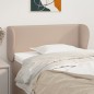 vidaXL Testiera ad Orecchio Cappuccino 83x23x78/88 cm in Similpelle