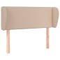 vidaXL Testiera ad Orecchio Cappuccino 83x23x78/88 cm in Similpelle