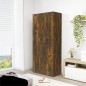 Scarpiera Rovere Fumo 80x39x178 cm in Legno Multistrato Scarpiera Rovere Fumo 80x39x178 cm in Legno Multistrato