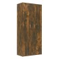Scarpiera Rovere Fumo 80x39x178 cm in Legno Multistrato Scarpiera Rovere Fumo 80x39x178 cm in Legno Multistrato