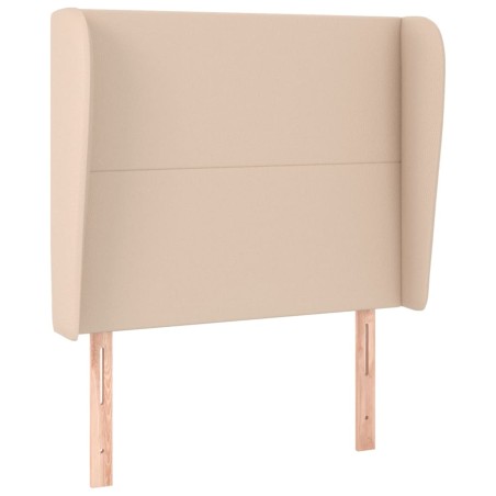 vidaXL Testiera ad Orecchio Cappuccino 83x23x118/128 cm in Similpelle