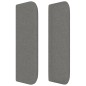 vidaXL Testiera ad Orecchio Grigio Scuro 183x16x78/88 cm in Tessuto vidaXL Testiera ad Orecchio Grigio Scuro 183x16x78/88 cm in Tessuto