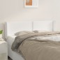 vidaXL Testiera ad Orecchio Bianca 147x16x78/88 cm in Similpelle vidaXL Testiera ad Orecchio Bianca 147x16x78/88 cm in Similpelle