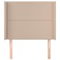 vidaXL Testiera ad Orecchio Cappuccino 83x16x118/128 cm in Similpelle vidaXL Testiera ad Orecchio Cappuccino 83x16x118/128 cm in Similpelle