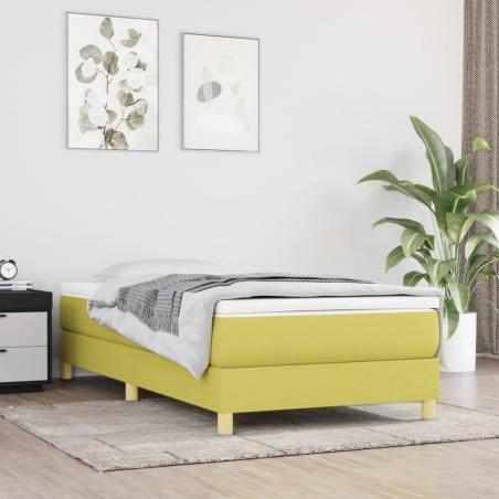 vidaXL Giroletto Verde 90x200 cm in Tessuto