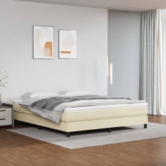 vidaXL Giroletto Crema 160x200 cm in Similpelle