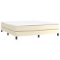 vidaXL Giroletto Crema 160x200 cm in Similpelle vidaXL Giroletto Crema 160x200 cm in Similpelle