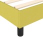 vidaXL Giroletto senza Materasso Verde 120x200 cm Tessuto vidaXL Giroletto senza Materasso Verde 120x200 cm Tessuto