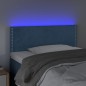 vidaXL Testiera a LED Blu scuro 90x5x78/88 cm in Tessuto vidaXL Testiera a LED Blu scuro 90x5x78/88 cm in Tessuto