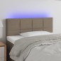 vidaXL Testiera a LED Tortora 80x5x78/88 cm in Tessuto vidaXL Testiera a LED Tortora 80x5x78/88 cm in Tessuto