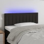 vidaXL Testiera a LED Nera 90x5x78/88 cm in Tessuto vidaXL Testiera a LED Nera 90x5x78/88 cm in Tessuto