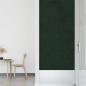 Pannelli Murali 12 pz Verde Scuro 60x30 cm in Velluto 2,16 m² Pannelli Murali 12 pz Verde Scuro 60x30 cm in Velluto 2,16 m²