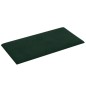 Pannelli Murali 12 pz Verde Scuro 60x30 cm in Velluto 2,16 m² Pannelli Murali 12 pz Verde Scuro 60x30 cm in Velluto 2,16 m²