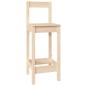 vidaXL Set da Bar 7 pz in Legno Massello di Pino vidaXL Set da Bar 7 pz in Legno Massello di Pino