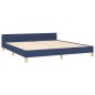 vidaXL Giroletto senza Materasso Blu 180x200 cm in Tessuto vidaXL Giroletto senza Materasso Blu 180x200 cm in Tessuto