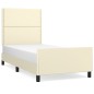 vidaXL Giroletto con Testiera Crema 80x200 cm in Similpelle vidaXL Giroletto con Testiera Crema 80x200 cm in Similpelle