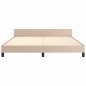 vidaXL Giroletto con Testiera Cappuccino 180x200 cm in Similpelle vidaXL Giroletto con Testiera Cappuccino 180x200 cm in Similpelle