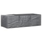 vidaXL Borse Porta Cuscini Giardino 2pz Nere 135x40x55 cm Polietilene vidaXL Borse Porta Cuscini Giardino 2pz Nere 135x40x55 cm Polietilene